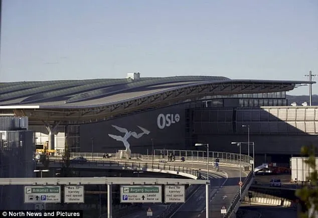 ოსლო: The Gardemoen აეროპორტი, ნორვეგიის დედაქალაქი.