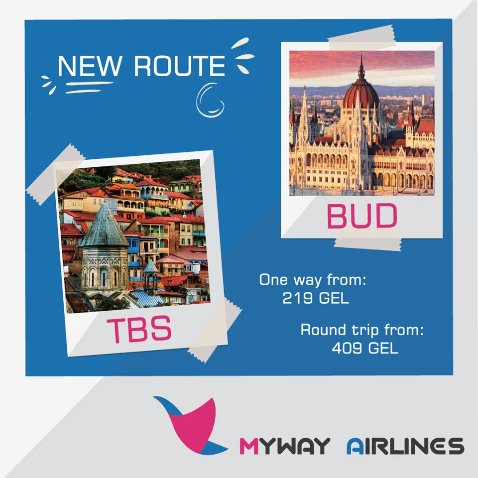 ახალი მიმართულება თბილისის აეროპორტიდან