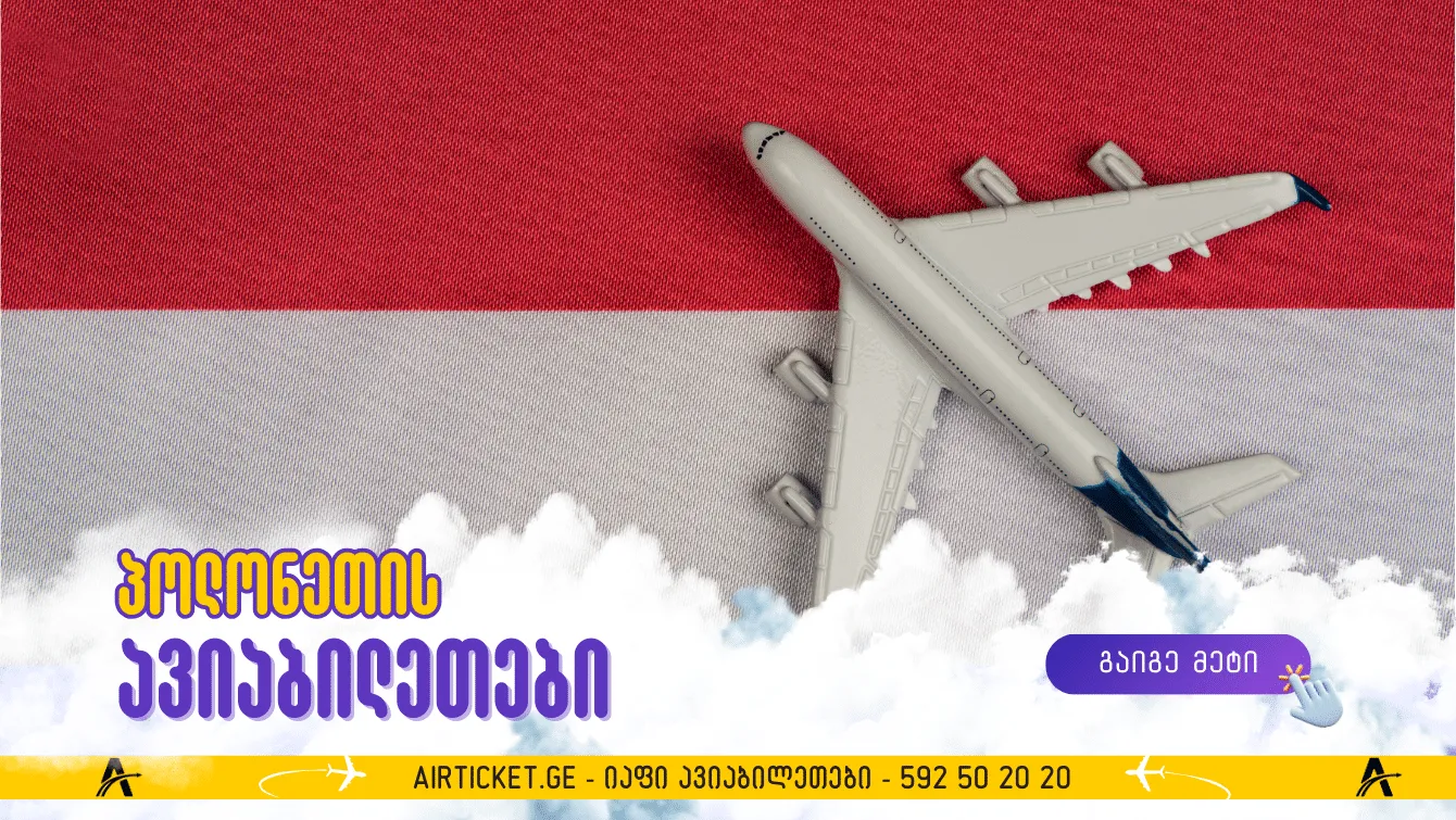 ავიაბილეთები პოლონეთის მიმართულებით