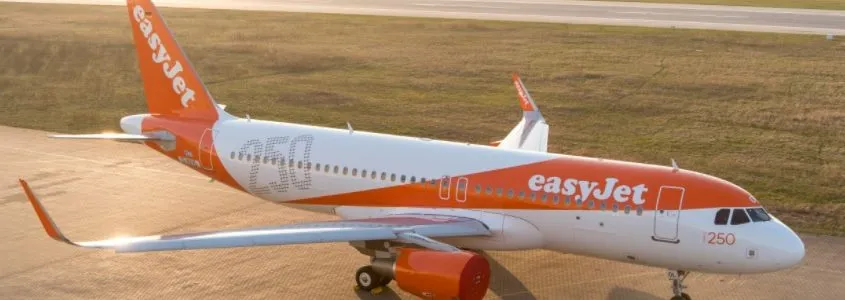 EasyJet ფასდაკლება: 300`000 ადგილი 30% ფასდაკლებით!