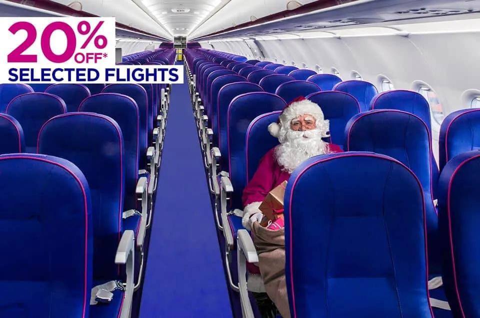 20% ფასდაკლება შერჩეულ ფრენებზე ქუთაისიდან!