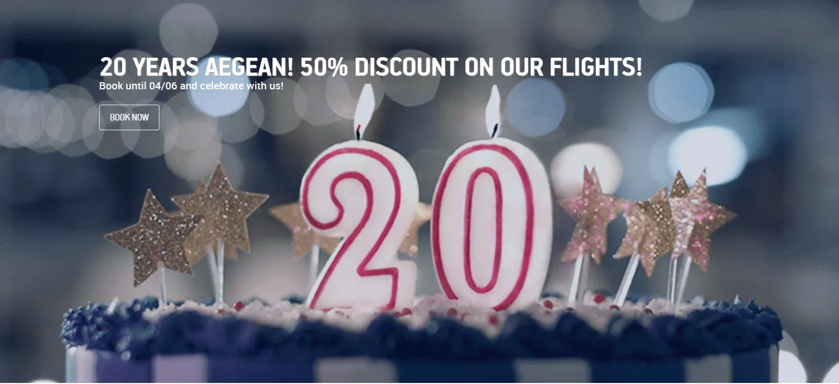 40% ფასდაკლება Aegean Airlines