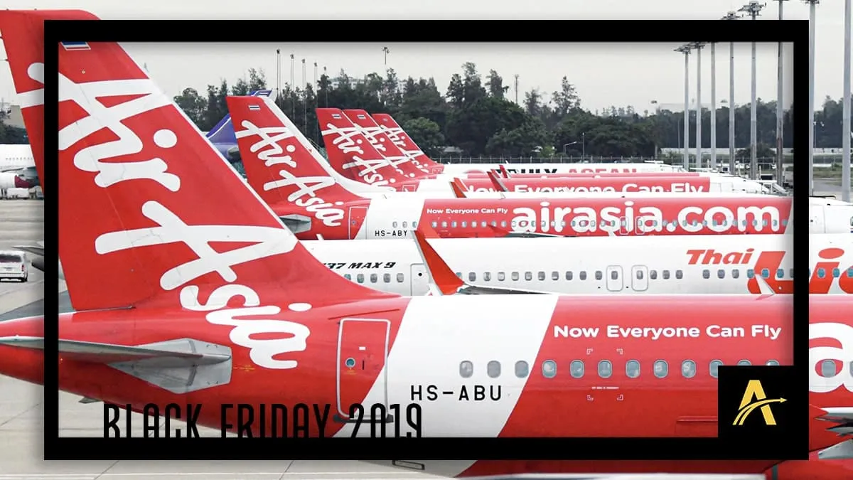 AirAsia ფასდაკლება: ფრენები 15₾ 1 გზა (ყველასთვის)