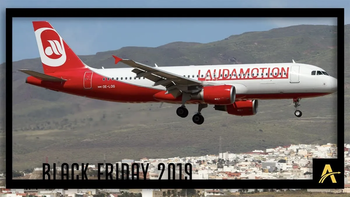 Laudamotion შავი პარასკევი ფასდაკლება – დღე 1! ფრენები ვენიდან ევროპაში 3 ლარიდან/1 გზა!