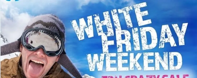 SnowTrex თეთრი პარასკევი: 170 ევრომდე ფასდაკლება