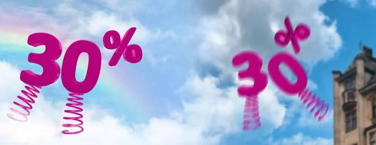 ვიზეარი: 30% ფასდაკლება ყველა მიმართულებით