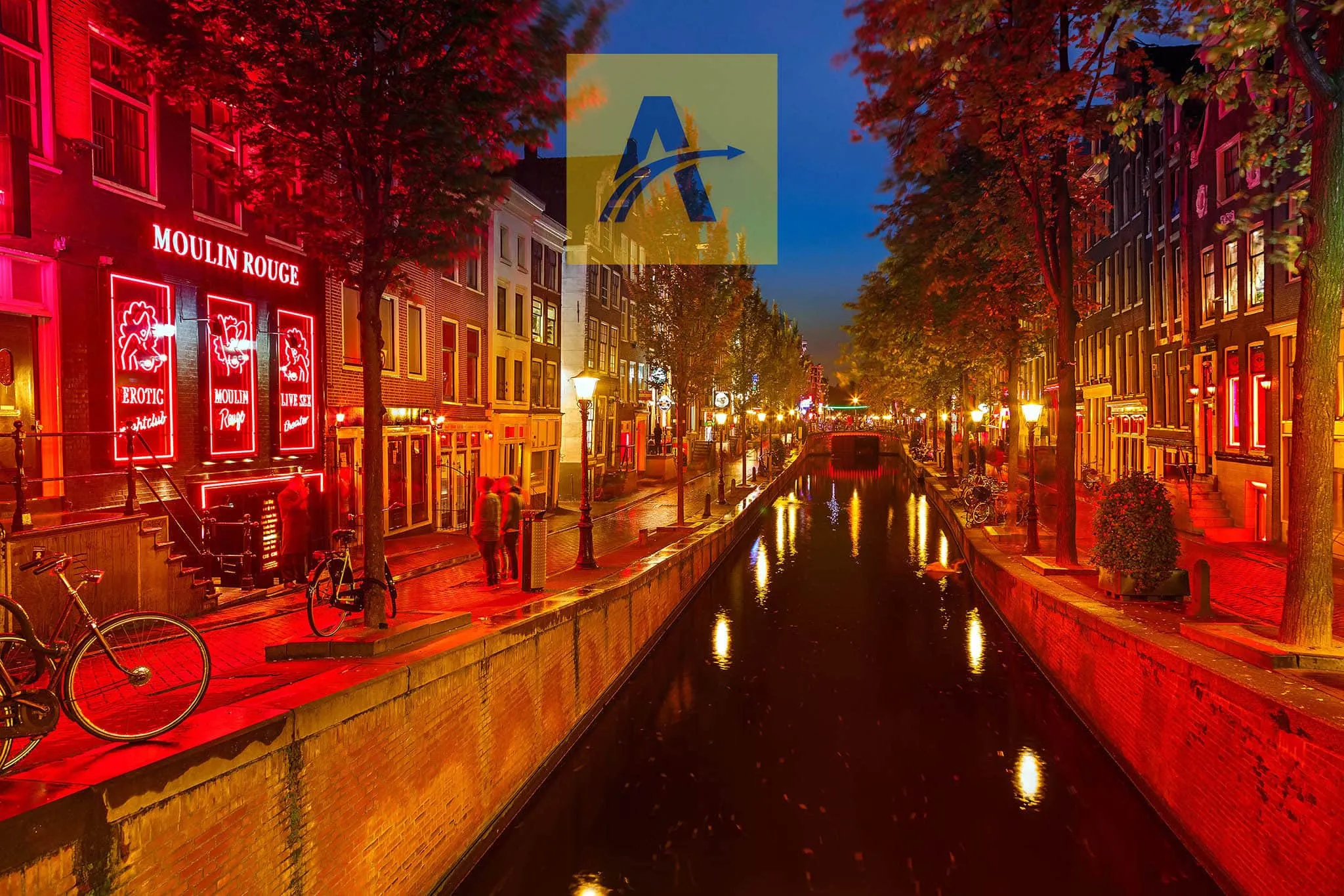 ამსტერდამი წითელ ფარნების რაიონში მარიხუანის მოწევას აკრძალავს