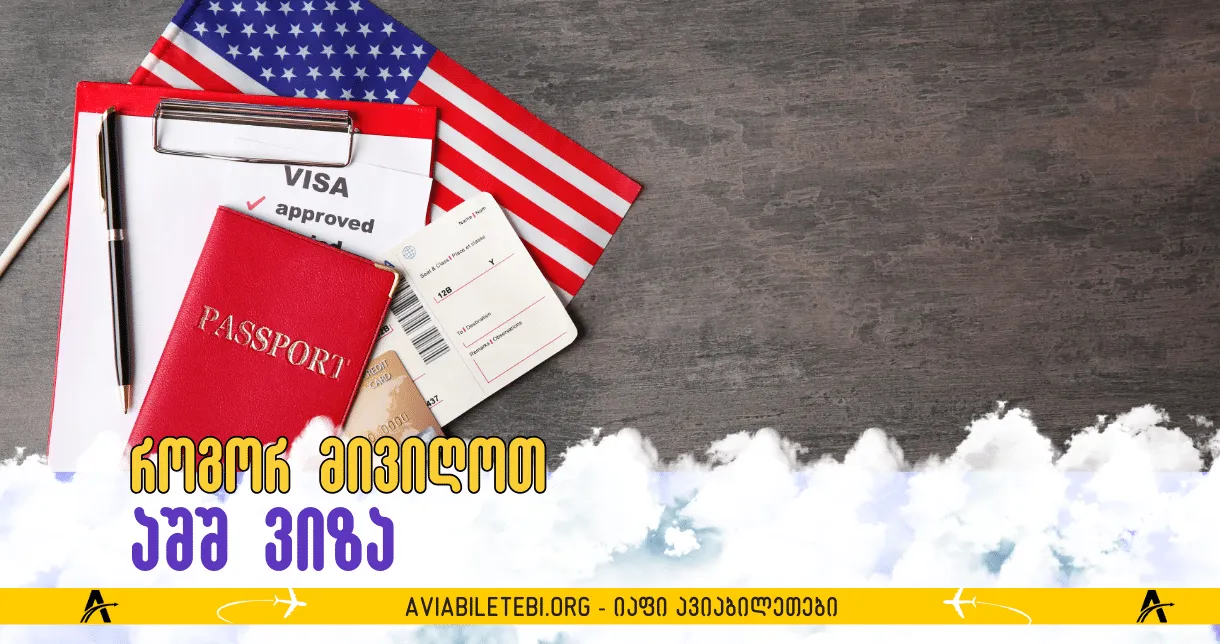 აშშ-ს ტურისტული B1/B2 ვიზა – ნაბიჯ-ნაბიჯ სახელმძღვანელო აშშ-ს ვიზიტორთა ვიზაზე