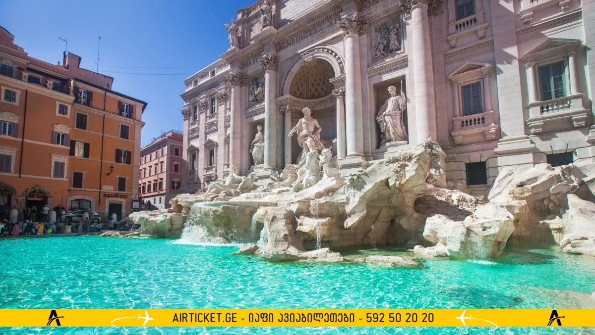 შადრევანი ტრევი რომი