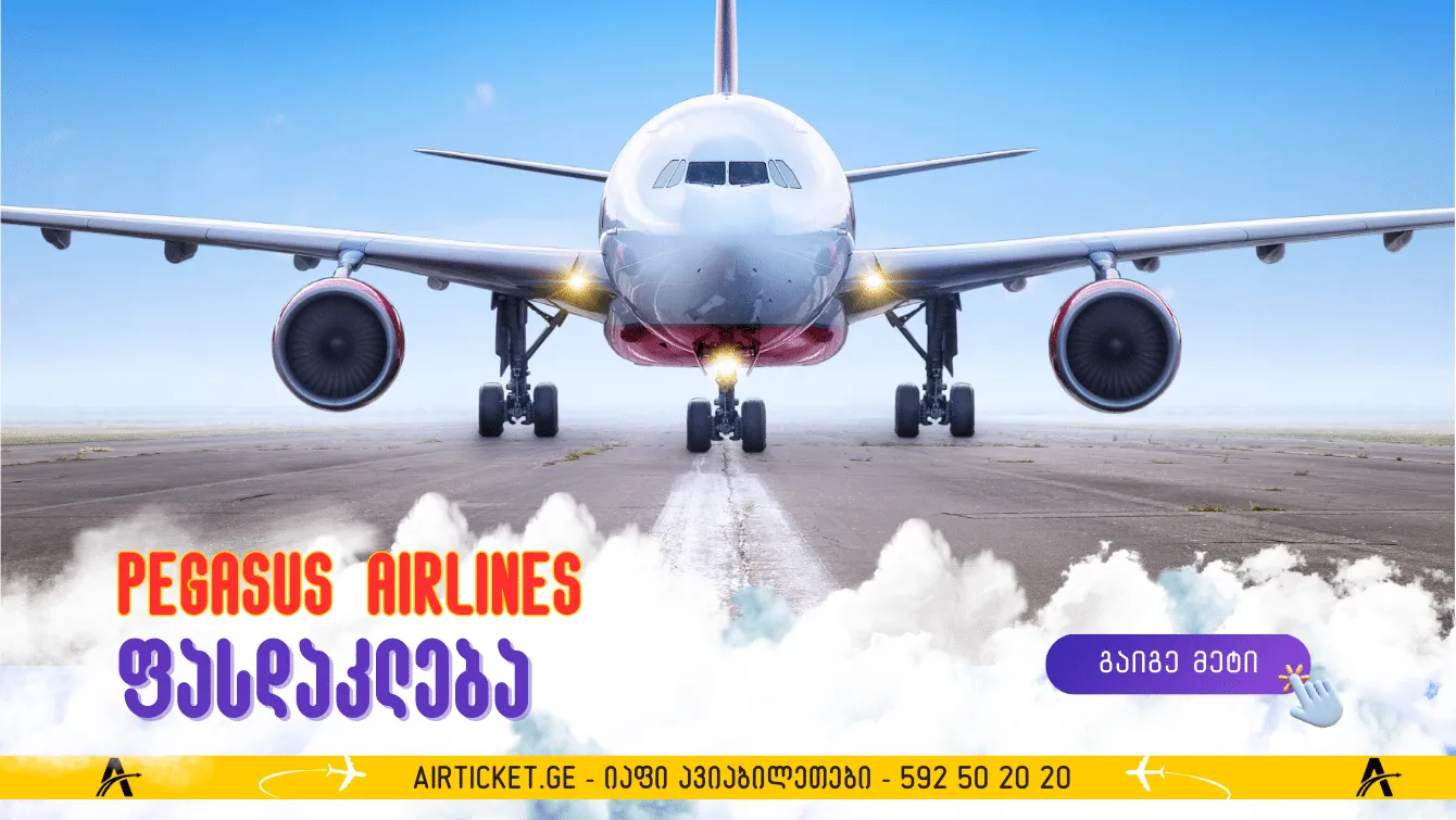 პეგასუსის დაბადების დღე: ავიაბილეთები 1 ევროდან + მოსაკრებლები