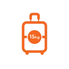 15 კგ ბარგი