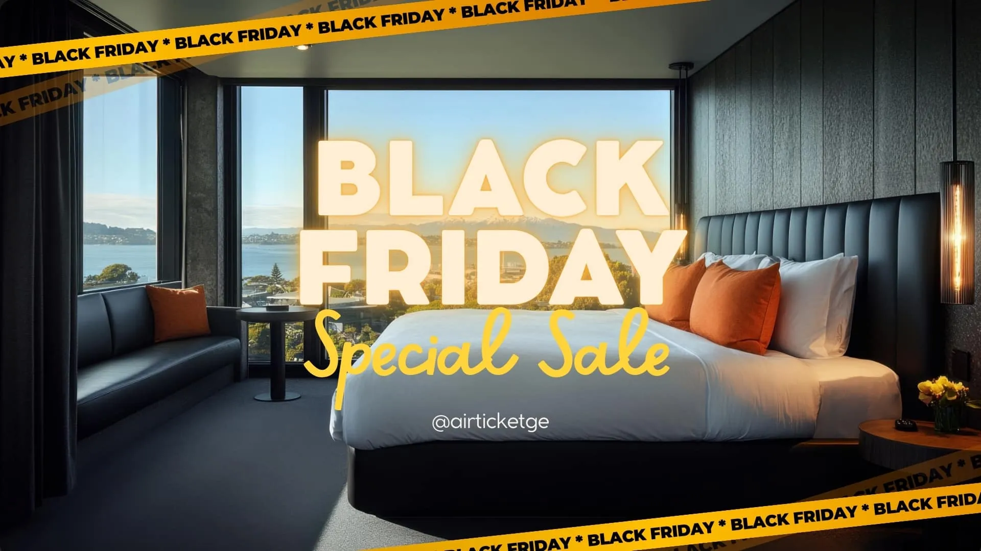 Booking.com: -40% ფასდაკლება სასტუმროს ნომრებზე