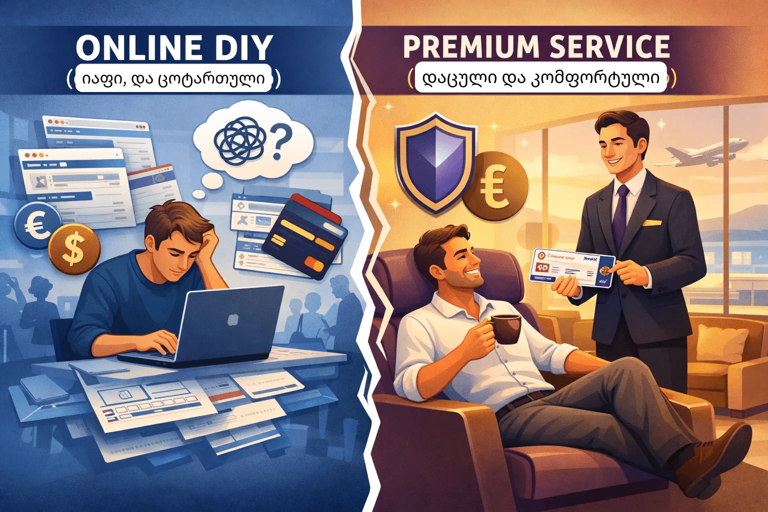 ონლაინ თუ ოპერატორთან? – როგორ ვიყიდოთ ავიაბილეთი მშვიდად და გარანტირებულად