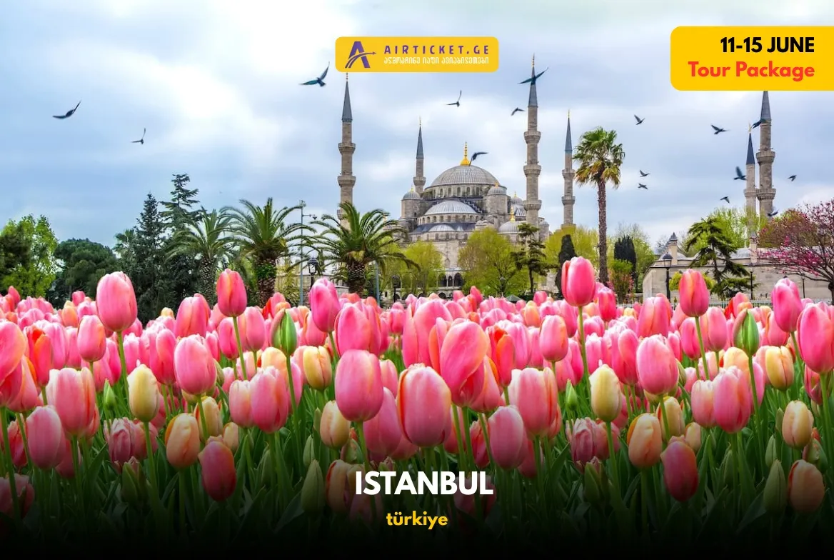საგაზაფხულო ტური სტამბოლში მხოლოდ 656 ლარად