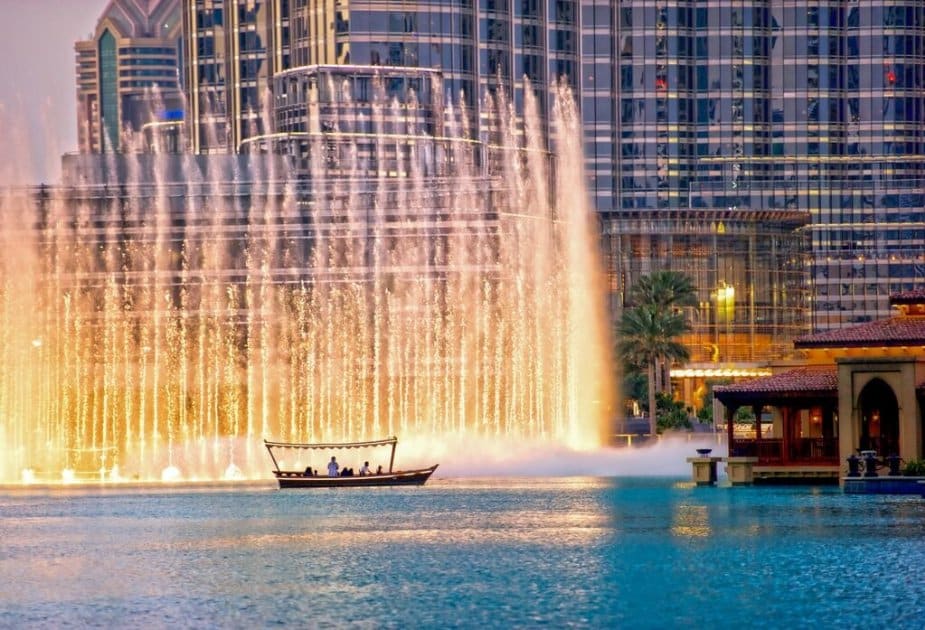 music fountain